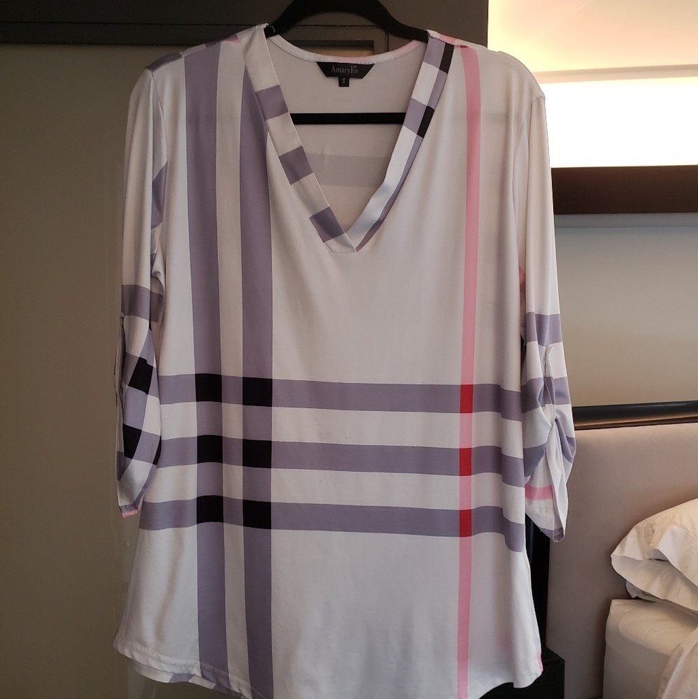 Plaid Tunic